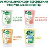 Dettol No-Touch Navulling Handzeep Rozenwater & Sheaboter (Skincare) 250ml - 6 stuks - Voordeelverpakking