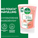 Dettol No-Touch Navulling Handzeep Rozenwater & Sheaboter (Skincare) 250ml - 6 stuks - Voordeelverpakking