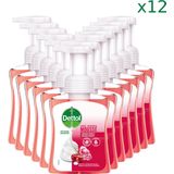 Dettol Handzeep Zachte Mousse - Roos & Kersenbloesem - 250ml x12