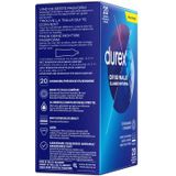 Durex - Condooms - Classic Natural - 4 x 20 stuks - Voordeelverpakking