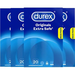 Durex Originals Condooms Extra Safe - 4x 20 stuks