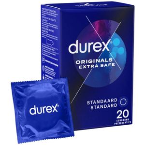 Durex Originals Condooms Extra Safe - 6x 20 stuks