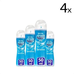 Durex Glijmiddel Play Sensitive – 50ml x4