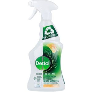 Dettol Allesreiniger Spray - Mandarijn & Citroenbloesem - 100% ingrediënten van natuurlijke oorsprong - 500 ml x6 - Grootverpakking