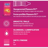 Durex - 30 stuks Condooms - Pleasure Me 10 stuks met ribbels - Orgasm Intense Stimulerende Gel 10 stuks - Performa 10 stuks vertragende effect - Voordeelverpakking
