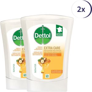 Dettol No-Touch Refill Extra Care Honey & Sheabutter 250ML x 2