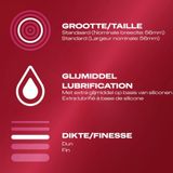 Durex - 20 Condooms voor extra sensatie - Nude Extra Dun en Lube 10st - Thin Feel Dun en Extra Lube 10st
