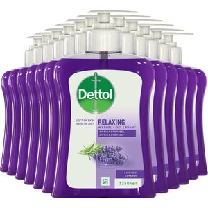 Dettol Soft on skin handzeep lavendel - 12 x 250 ml - Handzeep - Voordeelverpakking
