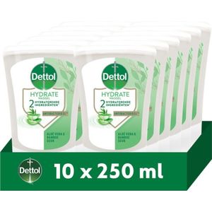 Dettol Handzeep No Touch Navulling - Aloe Vera - 250ml x10