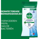 Dettol - Cleanser - Multi-Reinigingsdoekjes - 72 Stuks - Antibacterieel