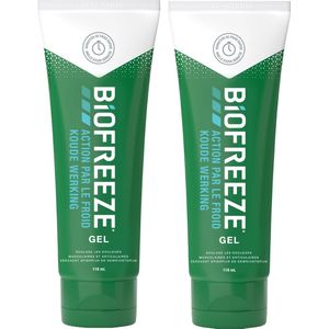 Biofreeze Tube Verkoelende Gel - Cold Action - Voordeelverpakking - 2 Stuks