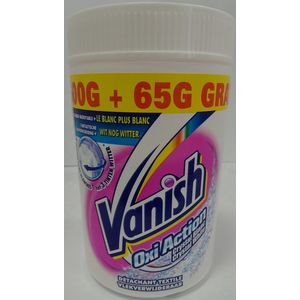 Vanish Oxi Action Vlekverwijderaar - Crystal White 600 gr + 65 gr