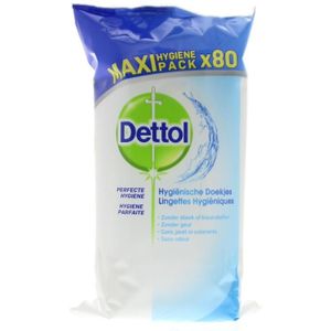 Dettol Schoonmaakdoekjes Power & Fresh - Cleanser - 80 stuks