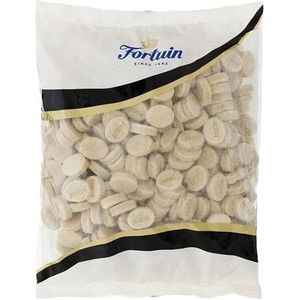 Fortuin Hoesttabletten 1000 g zak (hoesttabletten met zoethoutwortelextract)
