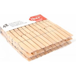 Rayher Mini houten wasknijpers, FSC 100%, 2,5cm, gesorteerd, SB-Btl. 20 stuks, 64594999