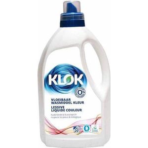 Klok Vloeibaar wasmiddel Kleur 1,5L