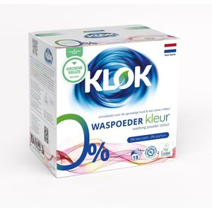 Klok Waspoeder Kleur 18 Wasbeurten 1,17 kg