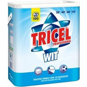 Tricel Waspoeder - Professional Bio Ultra - Wit - 7.5 kilo - 100 Wasbeurten