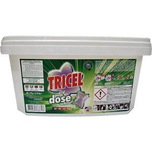 Tricel Powder Dose White - 80 waspods á 27 gram