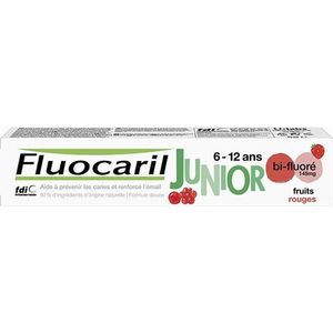 Fluocaril Bi-Fluoré 145mg Tandpasta Junior 6-12 jaar 75ml