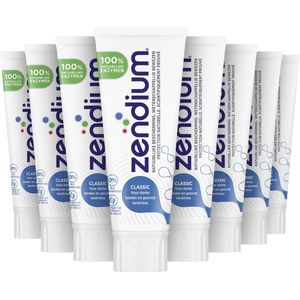 Zendium Tandpasta - Classic - met 100% natuurlijke enzymen - 12 x 75 ml