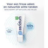 Zendium Tandpasta - Fresh+White - tandpasta met fluoride, zonder SLS-schuimmiddel - 12 x 75 ml