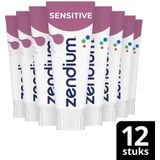 Zendium Sensitive Tandpasta - 12 x 75 ml - Voordeelverpakking