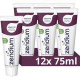 Zendium Tandpasta - Sensitive - met 100% natuurlijke enzymen - 12 x 75 ml