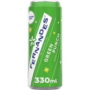 Fernandes Green Punch, Frisdrank, 0,33 liter