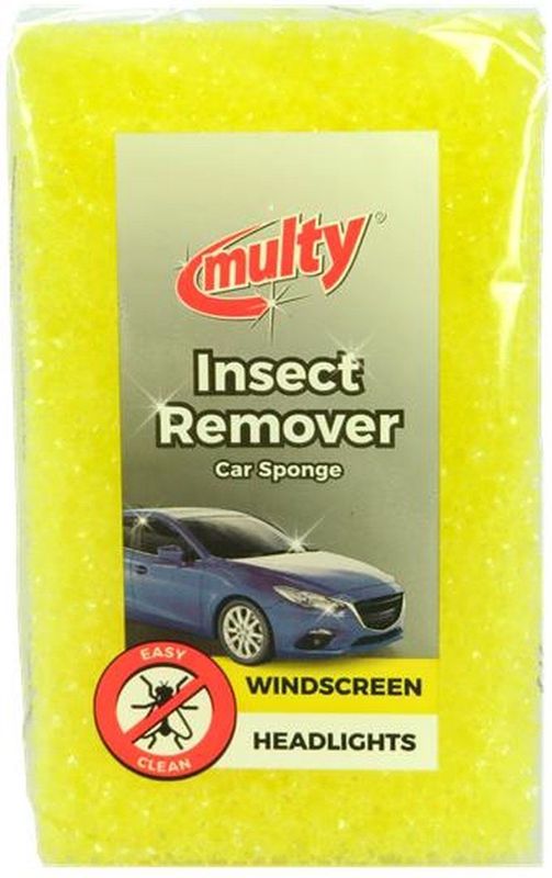 Multy - Insect Verwijderende Autospons - Geel - Viscose