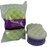 Multy - Badspons - Verschillende Kleuren - Viscose - 15,5x10x5,3cm