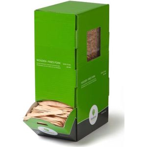 Frietvorkje hout 80mm 2000 stuks