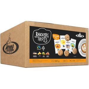 Koekjes Hoppe Bakkers Trots fairtrade koekjesmix 120 stuks