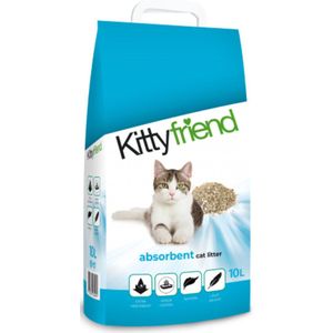 Kitty Friend Kattenbakvulling Absorbent 10 liter