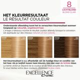 L'Oréal Paris Excellence Crème Lichtblond 8 - Permanente Haarkleuring