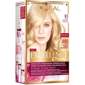 L'Oréal Paris Excellence Crème 10 Extra Lichtblond Haarkleuring - Excellence en Preference