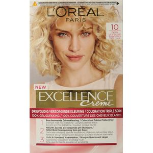 L’Oréal Paris - Excellence Crème - Haarkleuring - 100% Grijsdekking