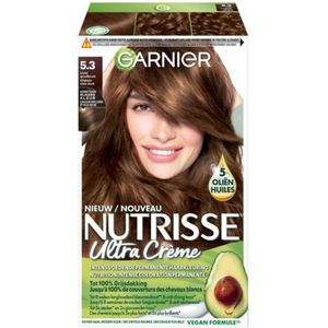Garnier - Nutrisse Crème 53 - Haarverf - Licht Goudbruin