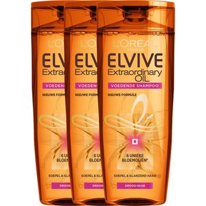 Elvive Extraordinary Oil Shampoo 3 x 250 ml