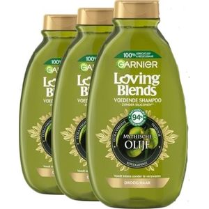 Garnier Shampoo - Loving Blends Mythische Olijf - 3 x 300 ml