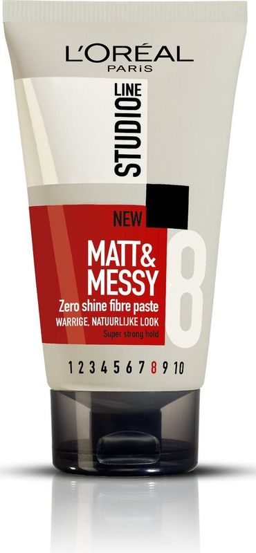 L'Oréal Paris Studio Line Matt & Messy Zero Shine Fibre Paste - 3 x 150ml - Voordeelverpakking