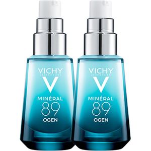 Vichy Minéral 89 Ogen -Tegen Donkere Kringen - Hydratatie en Stralendheid - 2x15ml