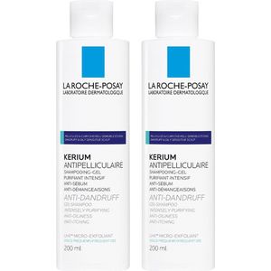La Roche-Posay Kerium gel-shampoo vette schilfers