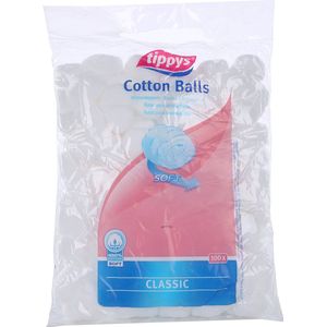 Tippys Wattenbollen Wit 100