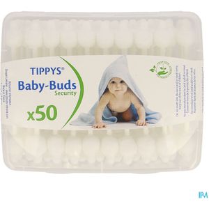 Tippys Baby Buds Papieren Staafjes 50  -  I.D. Phar
