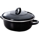 Bräter BK Fortalit Schwarz 36 cm
