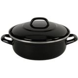 BK - Fortalit - Braadpan - Zwart - Geëmailleerd Staal - Ø 20 cm