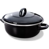 BK - Fortalit - Braadpan - Zwart - Geëmailleerd Staal - Ø 20 cm