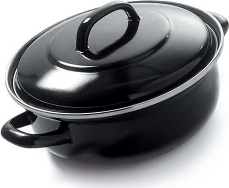 BK - Fortalit - Braadpan - Zwart - Geëmailleerd Staal - Ø 20 cm