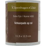 Copenhagen Gold schuurpad droog schuren korrel 400 - 11,5 x 12,5 cm (9 stuks)